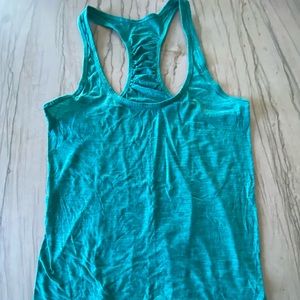 Lululemon teal tank size 6